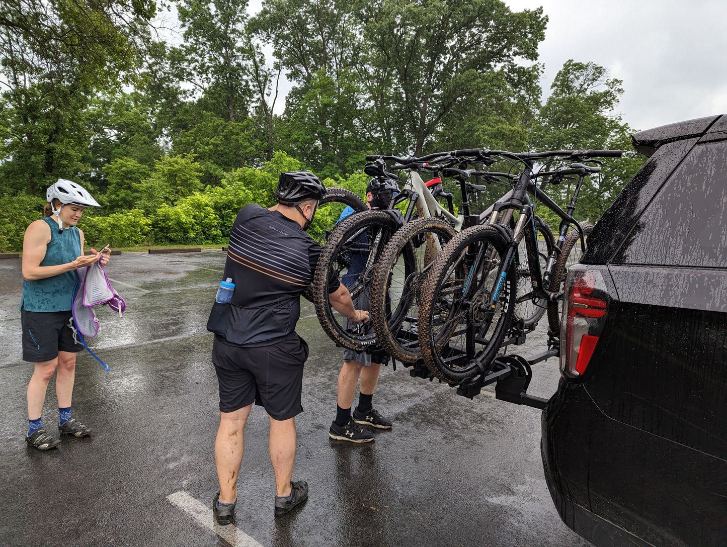 Benton Shifts&Grins Bike Rack for 4 Bikes