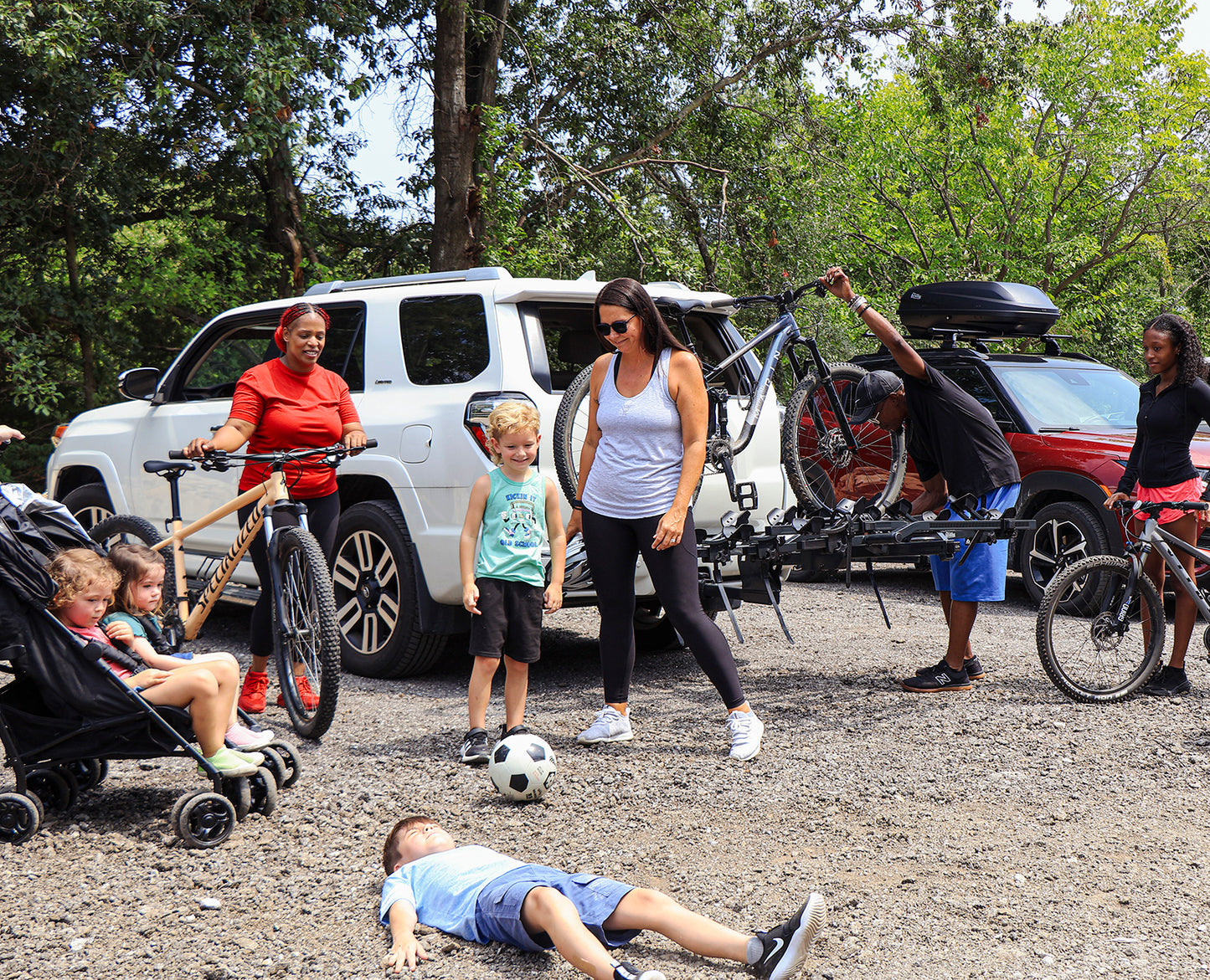 Benton Shifts&Grins Bike Rack for 4 Bikes